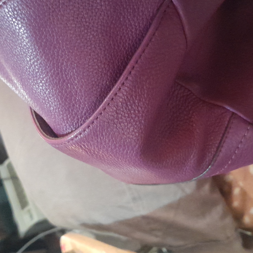 Coach Rich Purple Shoulder Bag - Picture 8 of 8